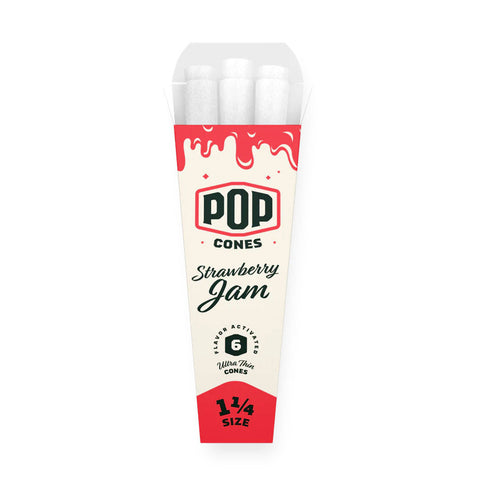 Pop Ultra Thin Cones - Strawberry Jam (1 1/4 Size)