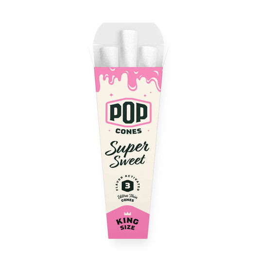 Pop Ultra Thin Cones - Super Sweet (King Size)