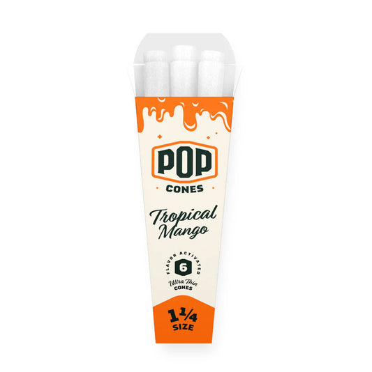 Pop Ultra Thin Cones - Tropical Mango (1 1/4 Size)