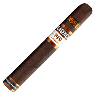 Plasencia Cosecha 149 cigar with a visible brand label on a white background