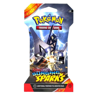Pokémon trading card game booster pack with a dark figure on a white background