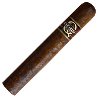 Quorum Maduro cigar with a Quorum label on a white background