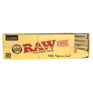 RAW Classic 98 Special Cones (20/Pack)