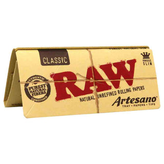 RAW Classic Artesano King Size Slim Rolling Papers