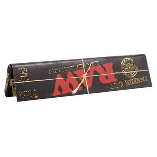 RAW Black INSIDE OUT King Size Slim Rolling Papers