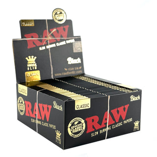 RAW Black King Size Slim Full Box
