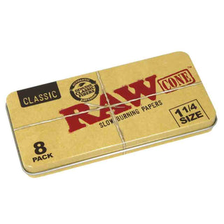 RAW Classic 1 1/4 Size Cones (8/Tin)