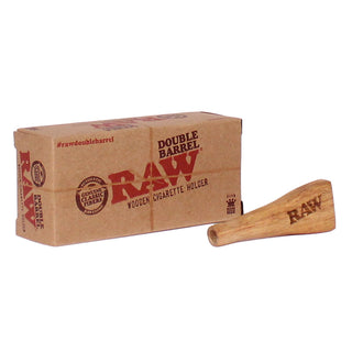RAW Double Barrel on a white background