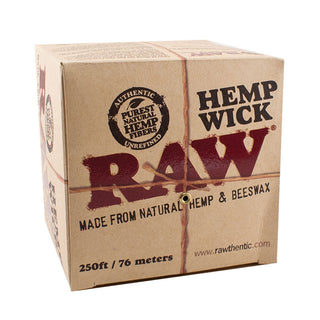 raw hemp wick 250 ft