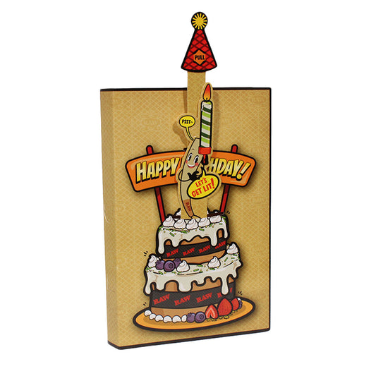 RAW Happy Birthday Card