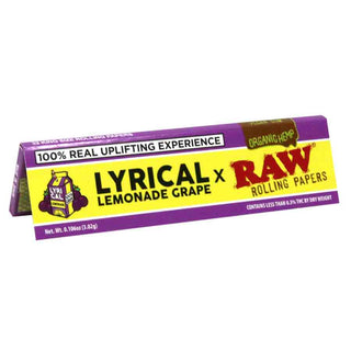 RAW x Lyrical Lemonade Grape King Size Wide Papers