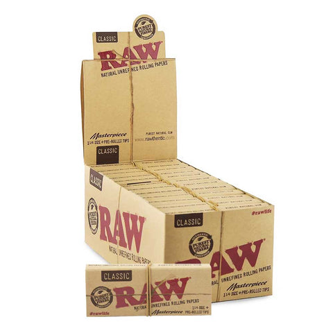 RAW Classic Masterpiece 1 1/4 Size Rolling Papers