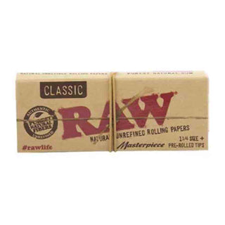 RAW Classic Masterpiece 1 1/4 Size Rolling Papers