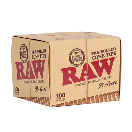 RAW Pre Rolled Perfecto Cone Tips