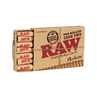 RAW Pre Rolled Perfecto Cone Tips