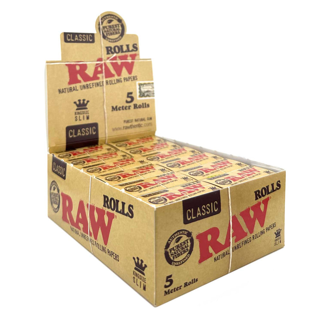 RAW Classic King Size Slim Rolls (5 Meter) | MatchBoxBros – matchboxbros