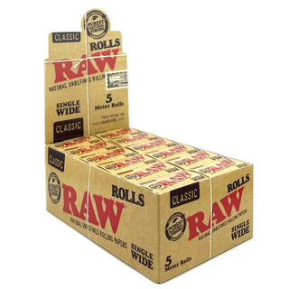 raw classic single wide rolls 5 meter