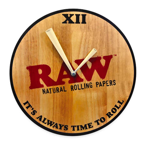 RAW Wooden Wall Clock