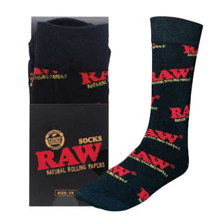 RAW Rolling Papers Black Socks