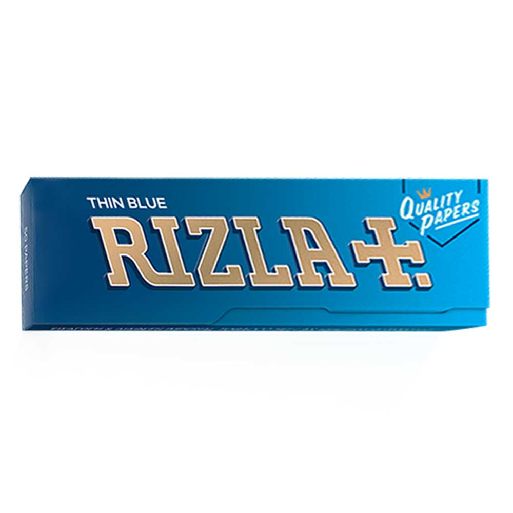 Rizla Thin Blue Single Size Rolling Papers – MatchBoxBros