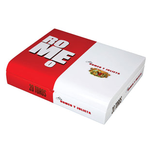 Romeo By Romeo Y Julieta cigar box with 'Romeo' branding on a white background