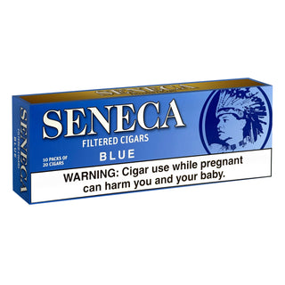 Seneca Blue Filtered Cigar 10/20ct