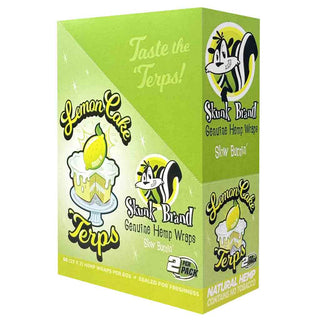 Skunk Brand Hemp Wraps Lemon Cake (25/2ct)