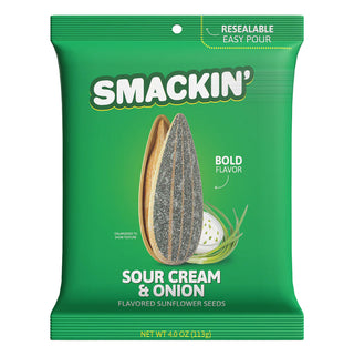 Smackin' Flavored Sunflower Seeds 4oz 12ct
