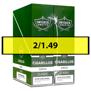 Swisher Sweets Green Cigarillos (30/2ct)
