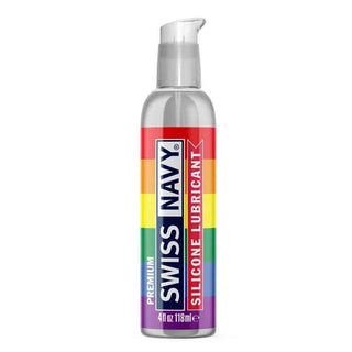 Swiss Navy Silicone Lubricant Pride Edition 4oz/118ml