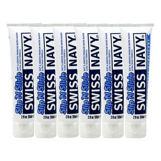 Swiss Navy Slip'N Slide Premium Jelly Lubricant 2oz 6ct