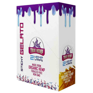 True Hemp Sticky Gelato Hemp Wraps