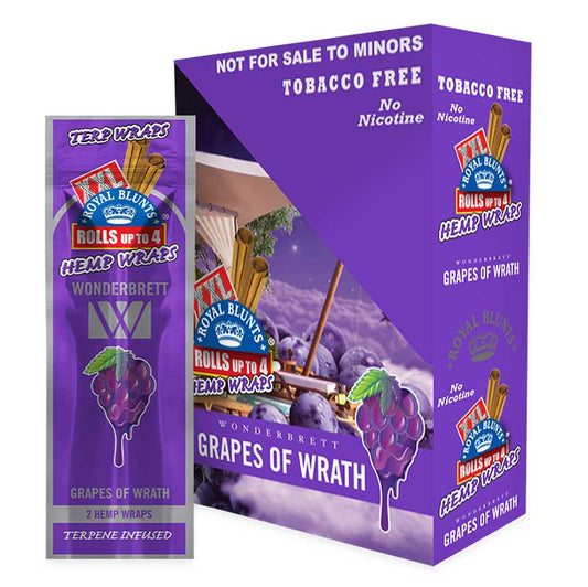 XXL Hemp Wraps Wonderbrett Terp Grapes of Wrath