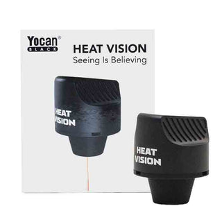 Yocan Black Heat Vision Thermometer Carb Cap