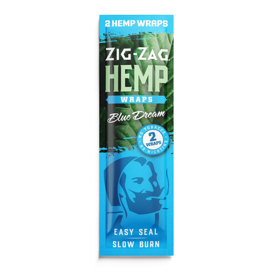 Zig Zag Hemp Wraps Blue Dream
