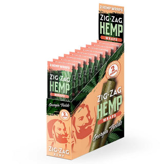 Zig Zag Hemp Wraps Georgia Fields (25/2ct)