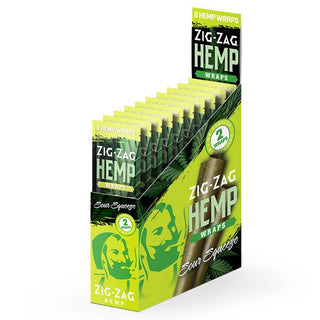 Zig Zag Hemp Wraps Sour Squeeze (25/2ct)