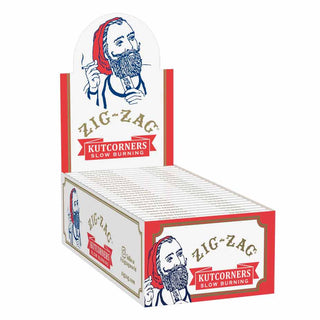 zig zag kutcorner slow burning paper