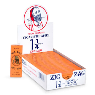 Zig Zag French Orange 1 1/4 Size Rolling Papers