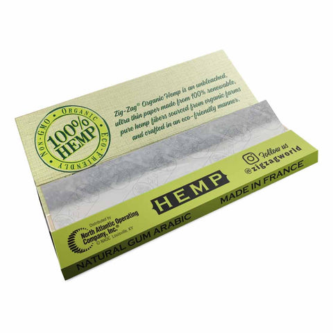 Zig Zag Organic Hemp 1 1/4 Size Rolling Papers