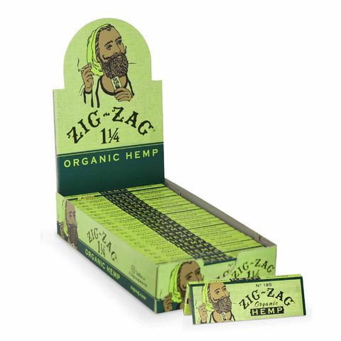 Zig Zag Organic Hemp 1 1/4 Size Rolling Papers