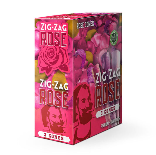 Zig Zag Rose Cones (3)