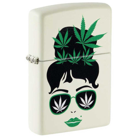 Zippo Cannabis Design 49837