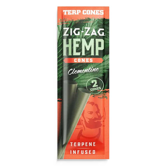 Zig Zag Terpene Infused Hemp Cones Clementine