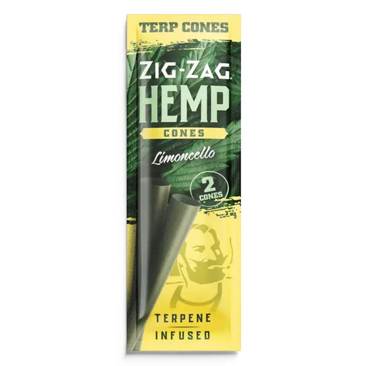 Zig Zag Terpene Infused Hemp Cones Limoncello