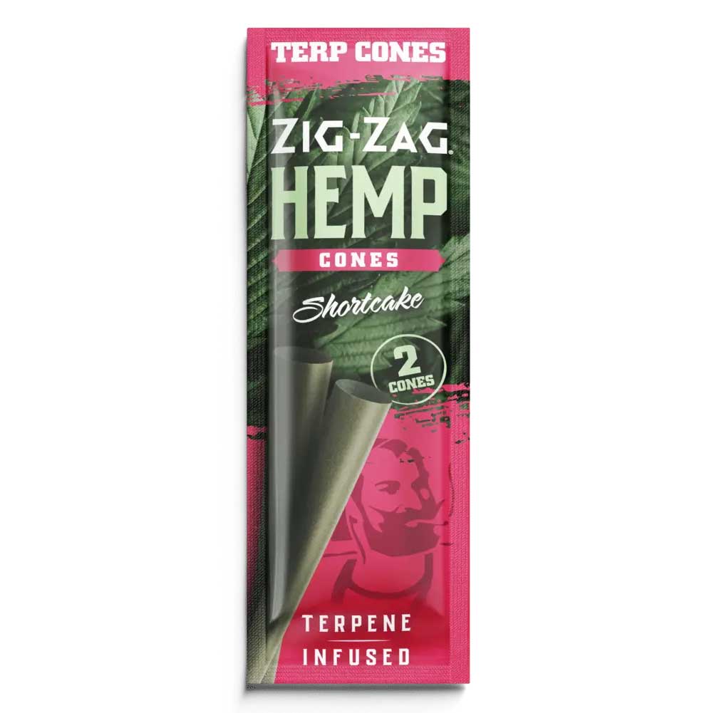 Zig Zag Terpene Infused Hemp Cones Shortcake