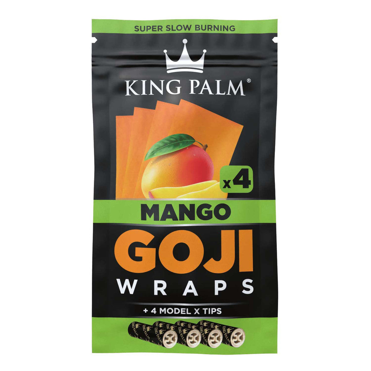 King Palm Goji Blunt Wraps - Mango Flavor (15/4)