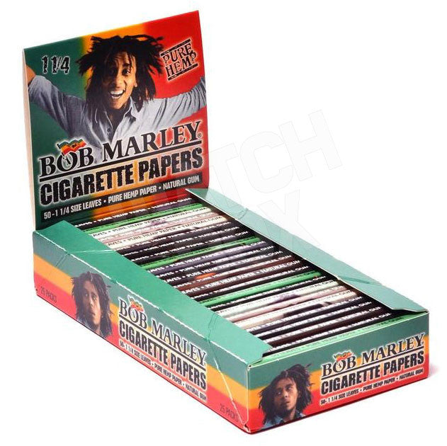Bob Marley Rolling Paper 1 1/4" - Full Box