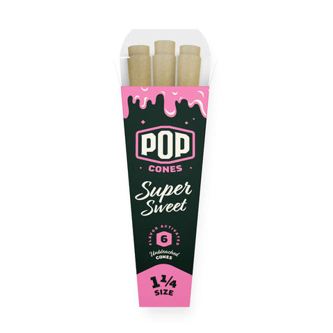 POP Unbleached Cones - Super Sweet (1 1/4 Size)