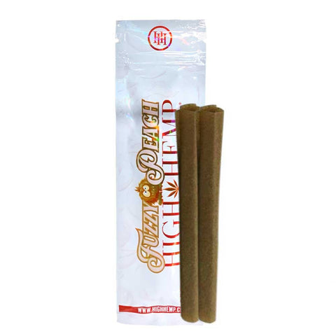 High Hemp Wraps Fuzzy Peach Flavor